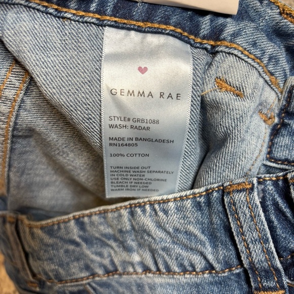 NWT Gemma Rae Blue Jean Skirt with Pockets Size 3 / 26 - Picture 9 of 9